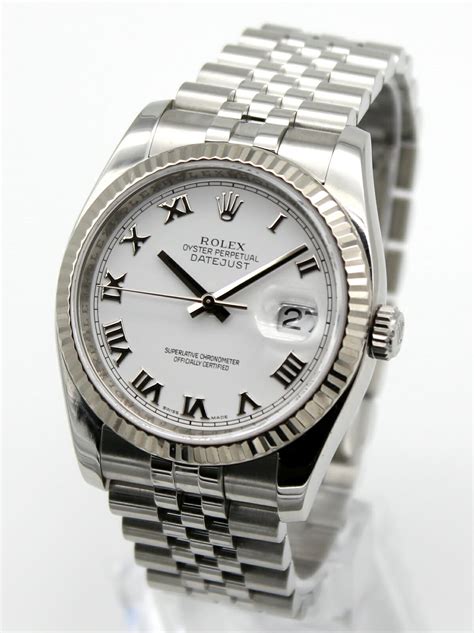 rolex datejust 36 white face|Rolex Datejust 36mm price.